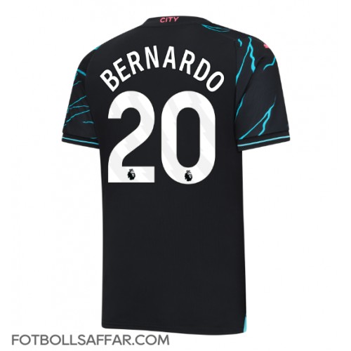 Manchester City Bernardo Silva #20 Tredjeställ 2023-24 Kortärmad